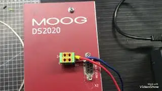 How to connect MOOG DS2020 Digital Single Axis Servo Drive