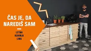 🛠 Čas je, da naredi&scaron; sam: LETNA KUHINJA LINA // junij // DIY, naredi sam