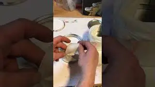 How to pour paint from a can without getting the can dirty with paint. With masking tape
