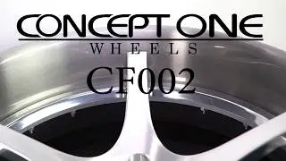 Conceptone Forged Silver CF002 Wheels