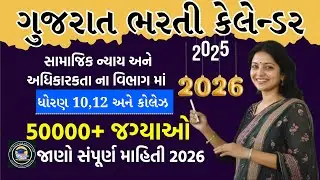 Gujarat Sarkari Bharti Jaherat 2025 to 2026 | Latest Government Jobs Update | Apply Online Now!