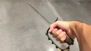 Authentic WWI 1917 Knuckle Duster Trench Knife