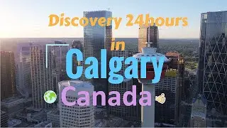Discovery 24 hours in Calgary - Canada | Relaxing music for stress relief.