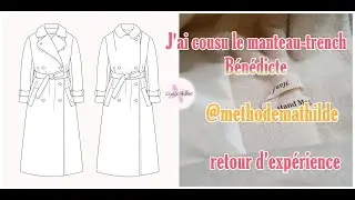 J'ai cousu le manteau Bénédicte par @MethodeMathilde