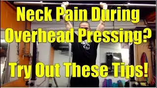 MovementProfessional.com: Neck Pain with Overhead Pressing