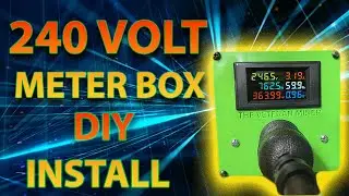 GPU Mining Meter Box 240volt Install DIY