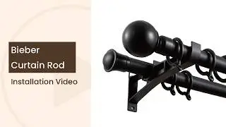 Bieber Curtain Rod Installation Video ┃Argahome