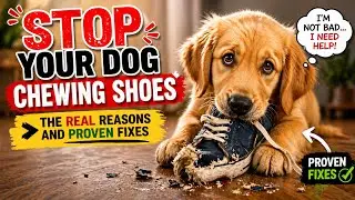 &rlm;Stop Your Dog Chewing Shoes&mdash;the real reasons and proven fixes 