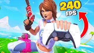 I Played on the *UPGRADED PS5* in Fortnite Competitive Endgames (240 FPS?)