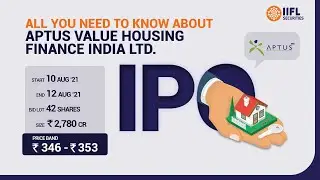 Aptus Value Housing Finance India IPO | IPO Details of Aptus | Shweta Papriwal | IIFL Securities