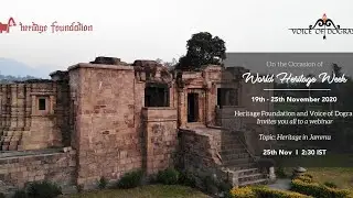 Heritage in Jammu || World Heritage Week || Jammu || Heritage Foundation || Voice Of Dogras