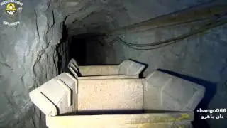 Riding 3 Ore Cars Through Mine Drift