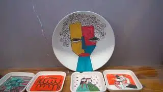 How to paint on plate