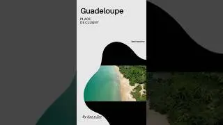 Guadeloupe - Plage de Clugny Est - Basse Terre  #guadeloupe #antilles #travel #beach #gwada #plage