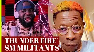 Shatta wale - Thunder Fire ft. sm Militants (official video) Reaction!!