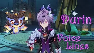 Genshin Impact - Durin All Voice Lines + Serenitea Pot (JP audio)
