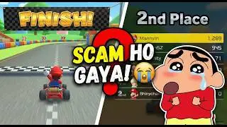 SHINCHAN GOT 777 LUCKY FRENZY! 🎰😱 Mario Kart Funny Gameplay