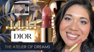 **NEW** DIOR Atelier of Dreams Collection: House of Dreams & Diorific lipsticks on TAN / BROWN SKIN