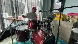 Livin on the prayer Drum cover. @ dari tepi tingkap