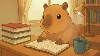 Capybara Morning Lofi 🌱 Soft Beats for Focus & Calm