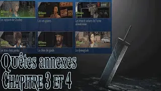 Final Fantasy 7 Remake -Toutes les Qu&ecirc;tes Annexes du chap 3 et 4 -HD - VF Complet (Non comment&eacute;)