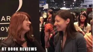 Author Kim Harrison at New York Comic Con 2011