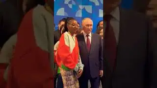 Putin Meet with International Students Studying in #russia #shorts