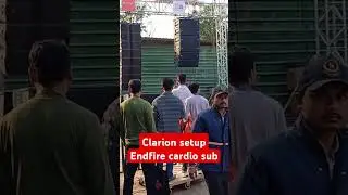 Clarion End fire cardio sub #clarion #subwoofer #shorts