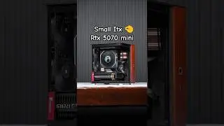 Tiny Case Massive Power 💪 ITX PC Build | AMD  Ryzen 9800X3D And RTX 5070 Mini 👌