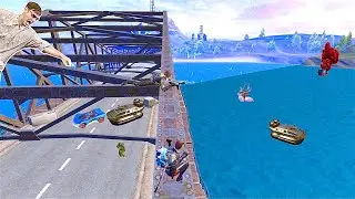 Next Level Bridge Camping 😂 Pubg Mobile Funny Trolling Noobs 🤣