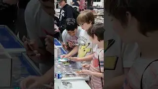 Rip till you HIT | Pokemon Card Vendor POV #pokemon #wholesome #kindness