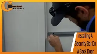 Установка защитной решетки на заднюю дверь