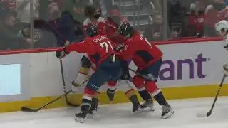 Garnet Hathaway Called For Boarding After Shoving William Karlsson's Head Into The Ice