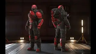 Star Citizen #shorts - RRS MOROZOV SH RED ALERT ARMOR