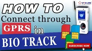 Biometric Attendance Machine - Bio Track - How to connect through GRPS?