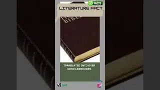 Most Translated Book? #amazingfacts #factfinder #interestingfacts #shorts