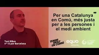 Apoyo de Rosa Mart&iacute;nez a Catalunya en com&uacute; Podem