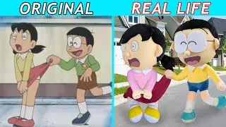 Best TikTok of Doraemon: NOBITA TROLL SHIZUKA | Doraemon Animation | Original vs Plush Toy
