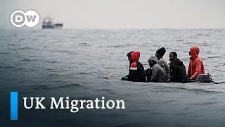 UK deploys navy and air force to stop migrant border crossings | DW News