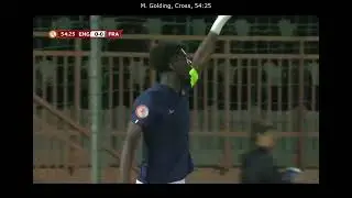 Michael Golding |  England U17 vs France U17 2023-05-27 Match Highlight | Every Touch