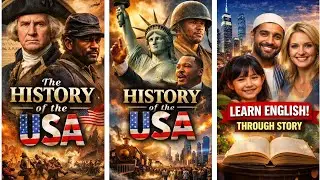 The History of the USA in Stories 🇺🇸 | Learn English Naturally Through Cinematic Narration