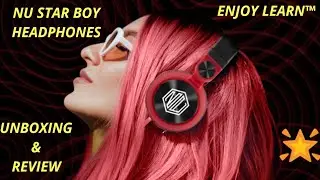 Nu Republic Starboy Headphone🎧 Unboxing and Review by svm|Amazon exclusive|Nice Bass🎧