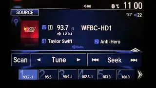 WFBC-FM Greenville, SC &ldquo;B93.7&rdquo; TOH Legal ID 8/7/23 11pm