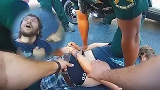 Simple Traffic Stop Turns Into Total Chaos As Driver Refuses To Comply!!
