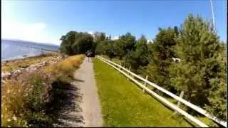 Elvepromenaden fra Verdals&oslash;ra til Trones.