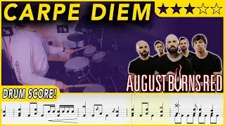 Carpe Diem - August Burns Red | DRUM SCORE Sheet Music | #429 DRUMSCRIBE