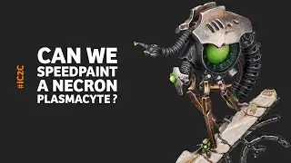 Speedpainted Necron Plasmacyte - Games Workshop - Indomitus Box Set Buildoff