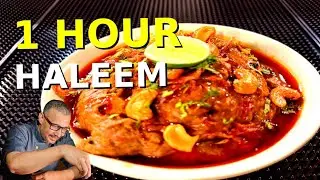 Quick Hyderabadi Mutton Haleem | Restaurant Style in 1 Hour #cookwithchefmasaroor #haleem 