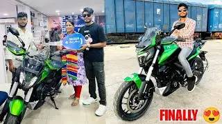Taking Delivery Of My Dream Bike Bajaj Dominar 400 2024 Model | Dominar 400 E20 Bs7 OBD2 Delivery