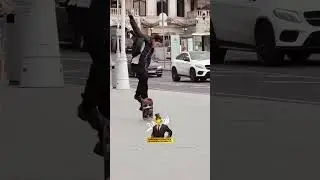 Отжал скейт я натянул профессионалов / пранк Марк Булах #shorts